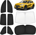 KUST Car Window Shades for Honda HR-V 2023-2025 2026 Windshield Sun Shade Side Window Cover UV Block Privacy Protection HRV Accessories for Camping Blackout Rear Back Full Set 8PCS
