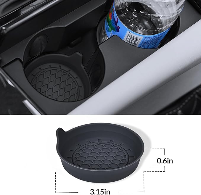 Car Steering Wheel Cover, 3 Piece Bright Carbon Fiber Steering Wheel Covers, Non-Slip Steering Wheel Cover Protector, Great Grip, Universal Car Accessories Decoration for 14.5-15 inch (Black)