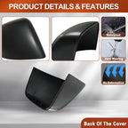 Rearview Mirror Cover, Car Rearview Side Mirror Caps, Compatible with Ford Transit Connect 2014-2018, 1 pc (Right)