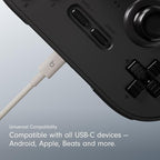 Beats USB-A to USB-C Woven Cable Fast Charging Durable and Tangle-Free Design Compatible Charger for Apple & Android Devices 