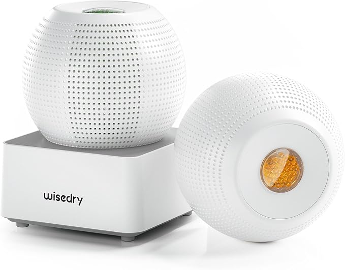 Wisedry 2 Hours Fast Rechargeable Mini Dehumidifier - Wireless Gun Safe Dehumidifier, Auto-Shutoff, Indicator Function (2