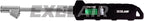 EXELAIR EX516DIG by Milton Digital Dual Head Tire Gauge with Extended Swivel Air Chuck,Black/Silver