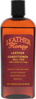 Leather Honey Leather Conditioner, Since 1968. for All Leather Items Including Auto, Furniture, Shoes, Purses and Tack. Non-T