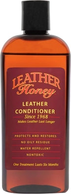 Leather Honey Leather Conditioner, Since 1968. for All Leather Items Including Auto, Furniture, Shoes, Purses and Tack. Non-T