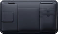 Car Visor Organizer, Multi-Functional Sun Visor Organizer, Black PVC Compact Design, Includes Pocket for Documents, Glasses Holder, Ideal for Most Vehicles