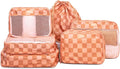 Jadyn Packing Cubes for Travel, 6-Piece Large Packing Cube Organizer Set for Suitcase, Duffel Bag, Luggage, Multiple Sizes Tr