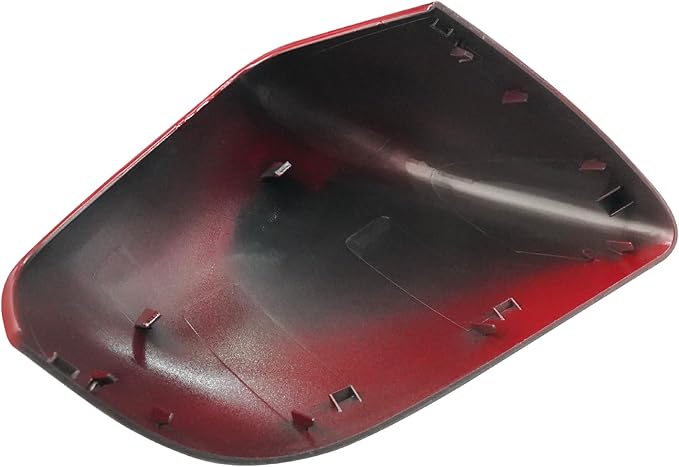 Jaronx Compatible with Tesla Model Y Side Mirror Cover Replacement 2020 2021 2022 2023 2024, Left Driver Side Door Wing Red Rearview Mirror Cover Cap for Tesla Model Y Accessories