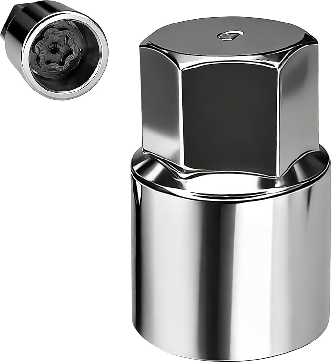 Wheel Lock Key Lug Nut Key Locking Lug Nut Removal Tool for Toyota Lexus Tacoma Senna, Security Nuts Socket Wrench Anti-Theft