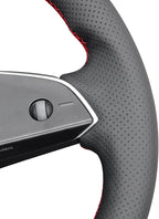 MEWANT DIY Stitching Steering Wheel Cover Wrap for Tesla Model 3 Highland 2023-2025/Model Y 2025 Highland for Tesla Model 3/Model Y Accessories
