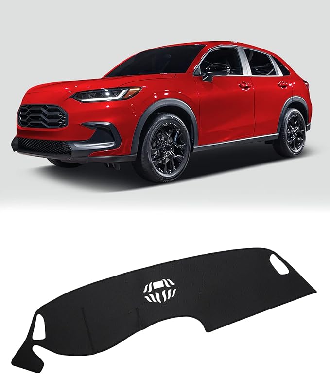 FIILINES Dash Cover for Honda HR-V 2023-2026 HRV, Dashboard Mat HRV Accessories Mesh Dash Mat Sunshade Nonslip Protector No G