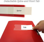 Foldable A4 Document Box, Pack of 4 Plastic Archive Cases with Lid, 31×24x4cm, File Folder Organizer Document Storage File Bo