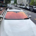 5Ft x 99Ft Chameleon Window Tint for Cars VLT 78% Sunset Orange Red Windshield Car Windows Protection Foils Ceramic Window Tint Film, Auto Tints