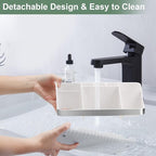 GFWARE Toothbrush Holders for Bathrooms Countertop Organizer - Kids Electric Toothbrush and Toothpaste Holder Detachable 7 Sl
