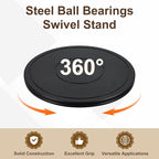 uxcell 12 Inch Rotating Swivel Stand with Steel Ball Bearings, 360 Degree Rotating Lazy Susan Turntable Organizer Round Rotat