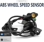 2PCS Rear Left and Right Abs Wheel Speed Sensor Compatible with Ford Escape Mariner AL8Z2C190A AL8Z2C190B ALS1997 ALS1996 w/A