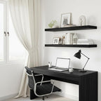 Vivelove 12" Deep Floating Shelves for Wall 36 Inches Long, 2 in Thick Wall Shelves, Shelf for Bedroom, Bathroom, Living Room