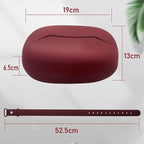 Car Tissue Holder,Silicone Tissue Box Cover with Adjustable Strap,Car Tissue Box Organizer for Backseat, Center Console and Sun Visor(7.4 * 5.1 * 2.5in)