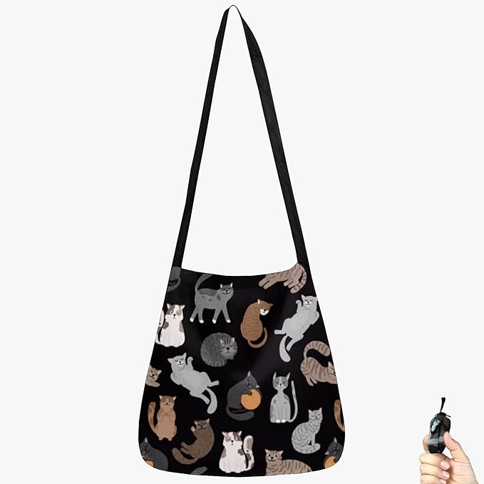 BeeGreen Reusable Grocery Shopping Bag -Travel Tote Bag - Foldable Compact Sturdy Bags