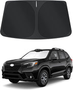 TINGLU Sun Shade for Subaru Forester 2019-2024 2025(Crossover/Base/Premium/Sport/Limited) Accessories Windshield Sun Shade Window Shade UV Rays Protection Sun Visor Cover