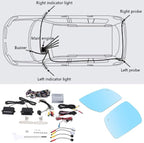 Blind Spot Sensor Kit, Microwave BSD Warning System Blind Spot Monitor Compatible with Ford Everest 2015, Rear Bumper Radar D