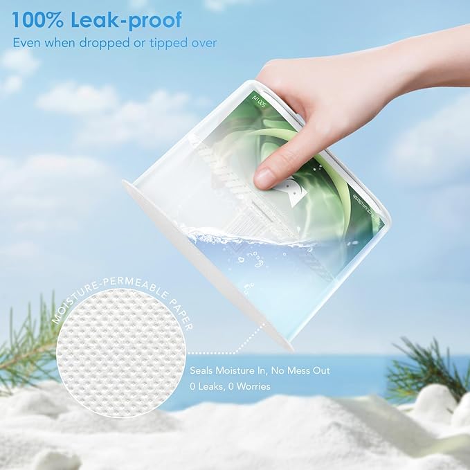 Moisture Absorbers, Efficient Fresh Scent Humidity Absorber & Odor Eliminator Boxes, Refillable Car Dehumidifier for Closet,