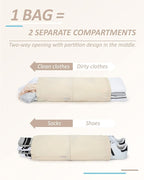 BAGSMART 6 Set /4 Set/2 Set Compression Packing Cubes for Travel, Lightweight Luggage Organizer Bags, Durable Space Saver Bag