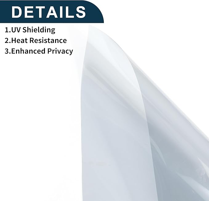 Motoforti Nano Ceramic Car Window Tint Film VLT 70% IRR 50% UVR 75% Gray 5ft x 30inch Privacy Film 2mil PET 1 Pc