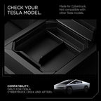 Spigen Center Console Organizer Tray Designed for Tesla Cybertruck Accessories 2026/2025/2024/2023 (Top) (Carbon Edition)