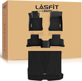 LASFIT Floor Mats & Cargo Mat for Mercedes Benz GLC SUV 2026 2025 2024 2023 GLC300 / GLC43 AMG (Not for Coupe & PHEV), All Weather TPE Car Mats for GLC 2023-2026 Floor Liners & Trunk Mat, Black