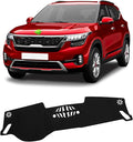 FIILINES Dash Cover Fit for Kia Sorento 2021-2025(Not 12.3 inch Navigation), Dashboard Mat Cover for Sorento Accessories Suns