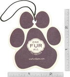 One Fur All Pet House Car Air Freshener - Mediterranean Sea Pack of 4 - Non-toxic Car Air Freshener - Pet-Friendly Air Freshe