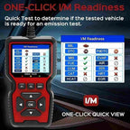 OBD2 Scanner Diagnostic Tool, Check Engine Code Reader OBD2 Scanner with Reset, Mode 6, Mode 8 & I/M Readiness, Auto Check