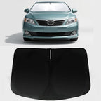 Windshield Sun Shade for 2007-2011 Toyota Camry, Car Front Window Sunshade with 240T Sun Visor Protector Blocks UV Rays Heat Sun Shield Accessories