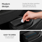Spigen Door Pocket Car Trash Can [with Magnetic Lid] Waterproof Door Pocket Organizer for Legacy Tesla Model Y (2020-2024) [Not for New Model Y Juniper 2026/25] - Driver Side only