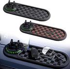 Multifunction Car Anti-Slip Mat, 2026 New Rotatable Anti Skid Car Dashboard Pad with Temporary Parking Numbe, Universal Car P