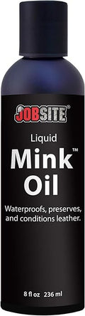 JobSite Premium Mink Oil Leather Waterproof Liquid