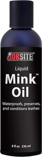 JobSite Premium Mink Oil Leather Waterproof Liquid