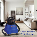 Koblenz Wet Dry Vacuum Cleaner, 9.0 Gallon Tank, 5.0 HP Powerful Vacuum for Dry and Wet Messes, Vacuum Cleaner and Blower, Ac