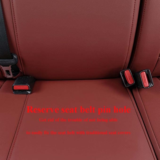 EKR Custom Fit Tacoma Car Seat Covers for Select Toyota Tacoma 2016 2017 2018 2019 2020 2021 2022 2023 Double Cab/Crew Cab - 