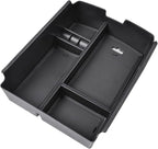 EDBETOS Center Console Organizer Tray Compatible with Atlas Accessories 2018 2019 2020 2021 2022 2023 Secondary Armrest Storage Glove Box Divider ABS Black Materials (Black Trim)
