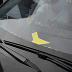 EHDIS Window Tint Squeegee Long Handle Scraper Tool Triangle Slim Foot Tinting Squeegee Windshield Snow Frost Ice Removal Tool for Cars Trucks Window Film Installation Applicator Tool