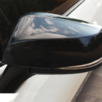 Tocatus Rearview Mirror Cover Side Mirror Protector for 2019 2020 2021 2022 2023 2024 Toyota RAV4, ABS Carbon Fiber 2pcs