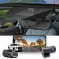 Fitcamx Front 2K+Rear 1080P Dash Cam Adapts for Toyota Tundra 2022-2026 Hybrid & Sequoia 2023-2026 (Gen3), OEM Style, Dual HD