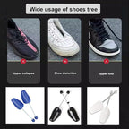 EchoDone 10 Pairs Plastic Shoe Tree Stretcher Shaper for Men