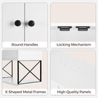 MAHANCRIS Bathroom Wall Cabinet with 2 Door and Adjustable Shelf, Farmhouse Medicine Cabinet with Towel Rack, 3-Tier Wall Mou