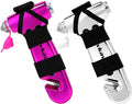 Window Breaker, 3 in 1 Emergency Escape Tool with Car Safety Hammer and Seat Belt Cutter, Safety Emergency Car Escape Tool, R