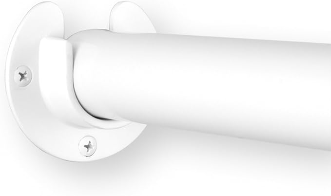Closet Pro HD CD-0010-WT Heavy Duty Closet Pole Sockets, White