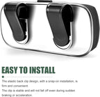 Sunglass Holder for Car Visor, Multi-Functional Auto Sun Visor Eyeglass Holder, Shockproof Dustproof Sunglasses Protective Storage Case, Universal for Vehicle, Sedan, Truck