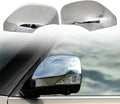 FZJDSD Rearview Mirror Guard Covers ABS Chrome Compatible with Infiniti QX56 QX80 5.6L 2013-2023