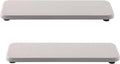 NiuYichee 2 Pcs Water Absorbing Stone Trays, Kitchen/Bathroom Sink Soap Dish, Diatomite Tray Used for Hand Soap & Cosmetic Bo
